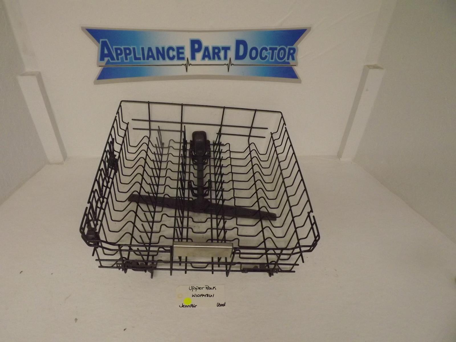 JennAir Dishwasher W10194861 Upper Rack Used JennAir Dishwasher W10194861 Upper Rack Used